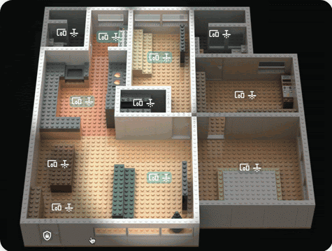 Home Assistant floorplan dashboard demo