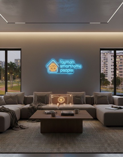 View of The Layman Smart Home People - Smart Home Singapore | Home Automation ...